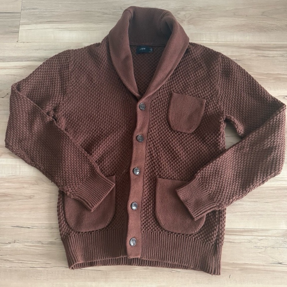J. Crew Factory Men’s Cowl Neck Sweater